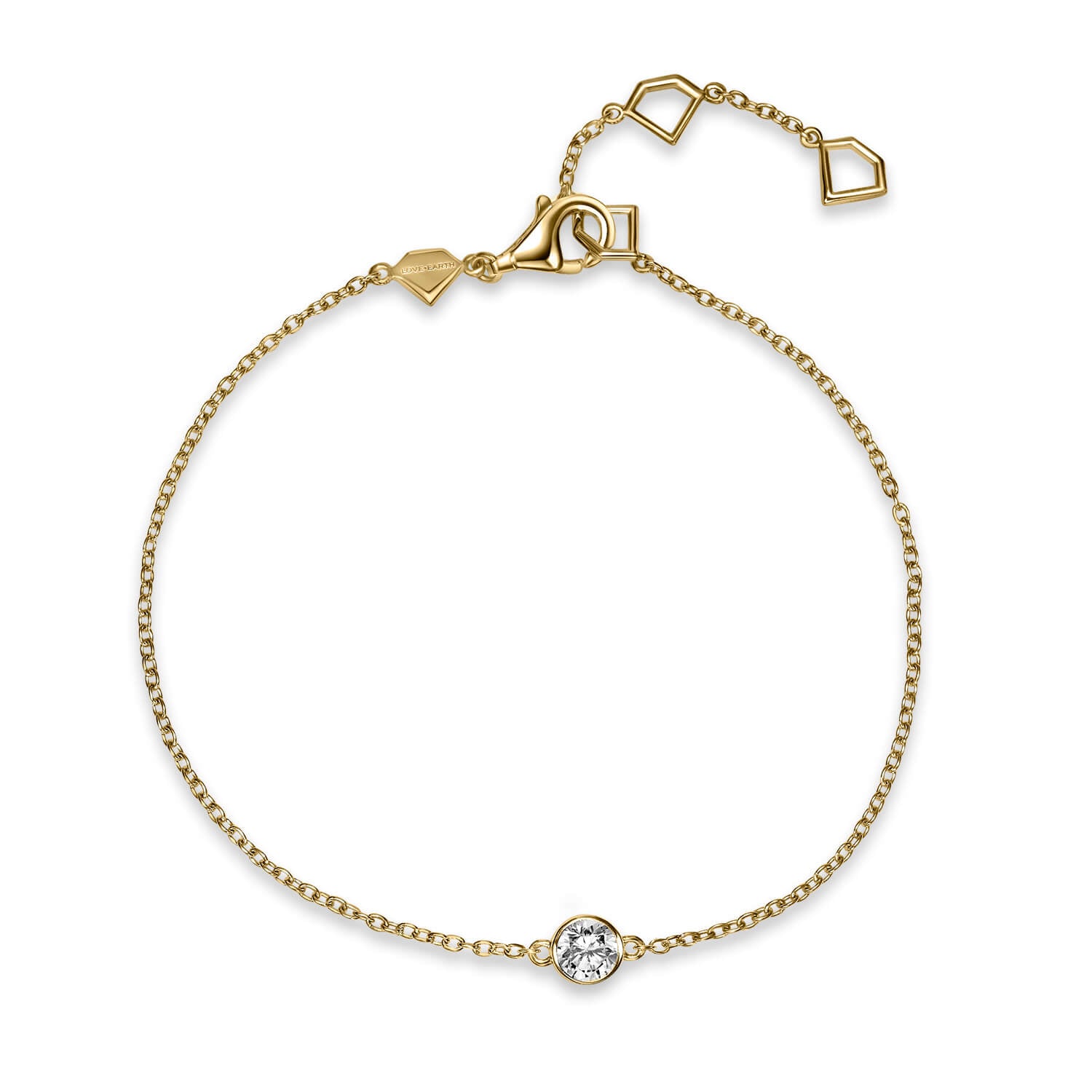 Sterling Silver Traversa Bracelet with One Single Diamond Ro | Corinth  Jewelers | Corinth, MS